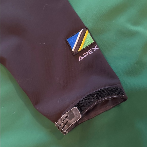 The North Face Mens Kilimanjaro Africa Green Apex Bionic Soft Shell Zip Jacket L - Picture 6 of 16